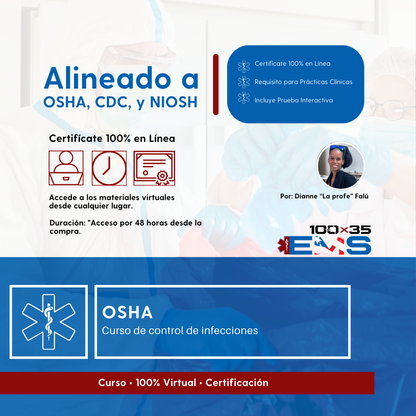 OSHA Curso de Control de Infecciones