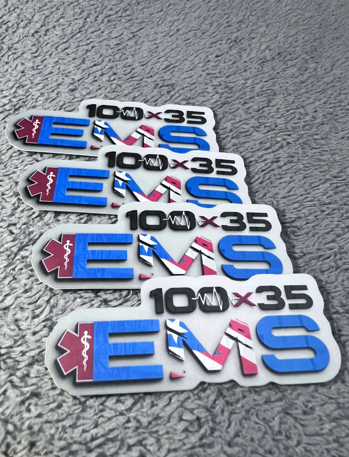 Stickers 100x35 EMS