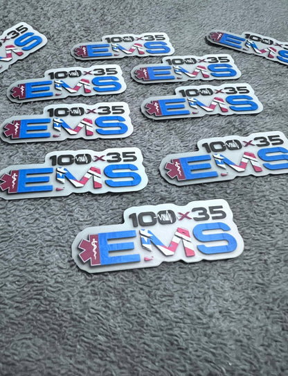 Stickers 100x35 EMS